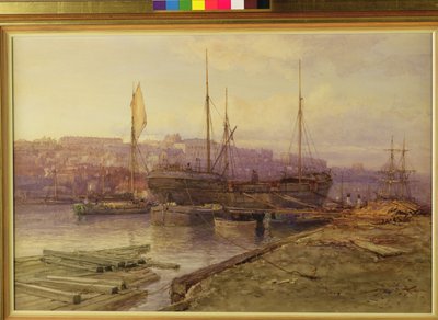 Bristol Docks, 1896 door Arthur Wilde Parsons